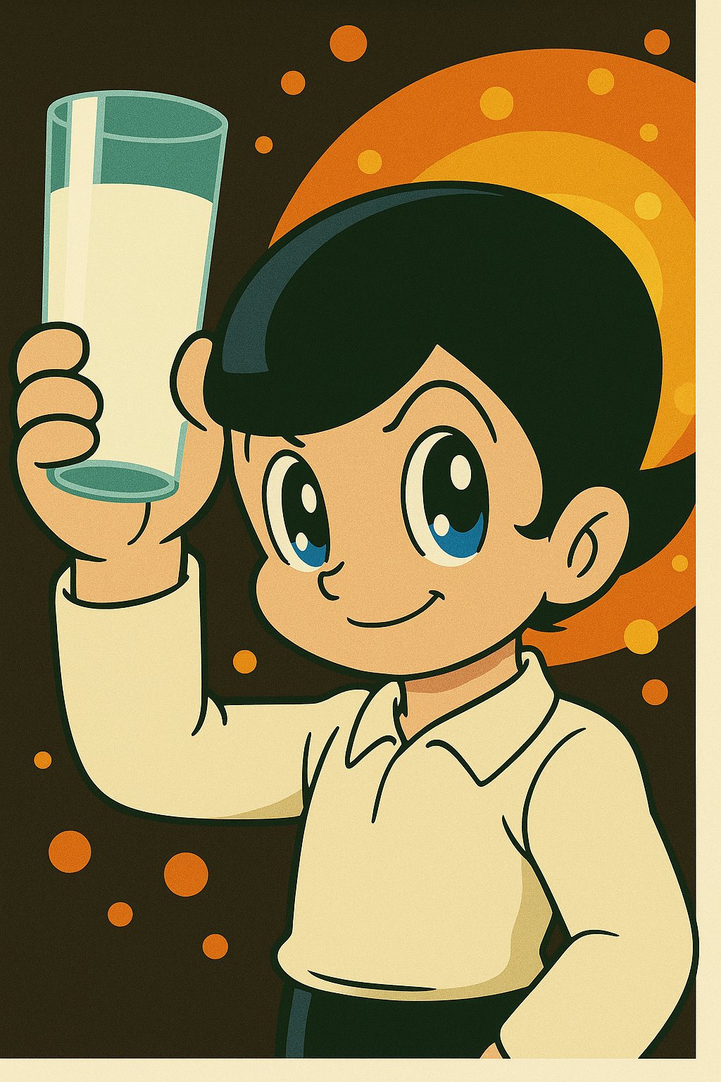 Tezuka style artwork